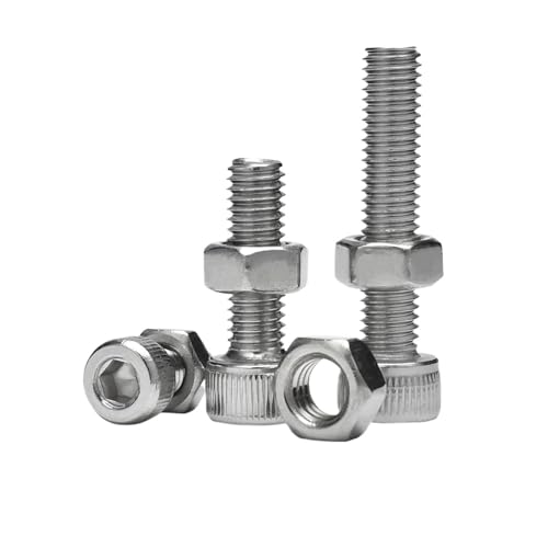 10`50 304XeX| Zpt{g M2 M2.5 M3 M4 M5 M6 [g˂ @B˂ Zpt{g(Bolts Nut Set,8mm,M4 (20Pcs))