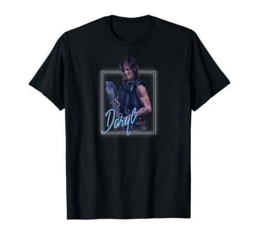 The Walking Dead Daryl Heartthrob T-Shirt Homme Noir S Manche Courte
