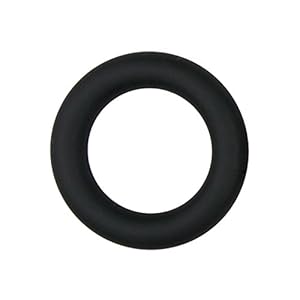 EasyToys String kleine ring van silicone, zwart – 37 gr Piccolo zwart