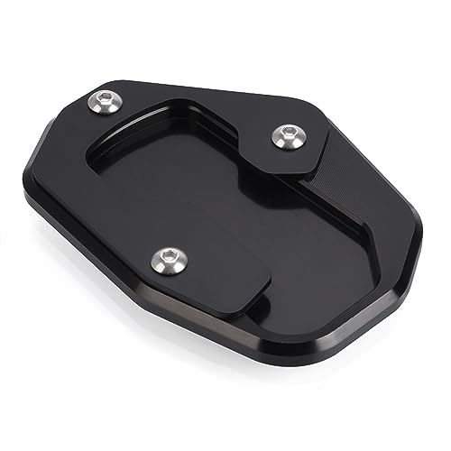 Placa Soporte Almohadilla Extensión Soporte Lateral Pie Pata Cabra Motocicleta para PANAMÉRICA 1250 RA1250 S ADV RA1 2020 2021 2022 2023 Caballete Lateral para Motocicleta(A)