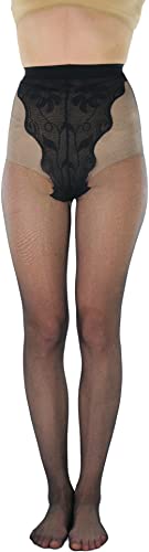Image of ToBeInStyle Women's Control Top Sheer Footed Pantyhose Hosiery Tights Stockings