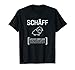 Herren SCHÄFF CHEF Lustig Fun Spruch Schaf Sonnenbrille T-Shirt