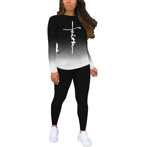 Image of Nimsruc Two Piece Outfits For Women Casual