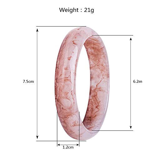 Caiyao 3Pcs Acrylic Resin Tortoiseshell Acetate Plate Cuff Wristbands Geometric Colorful Irregular Stackable Plastic Round Bangle Bracelet Jewelry for Women Teens2