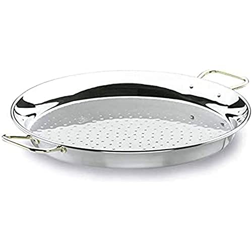 Paellera Valenciana Inox 18/10 Lacor 46 Cm En Oferta Lacor - 60146 - Paellera Valenciana 46Cm 12 Raciones Inox