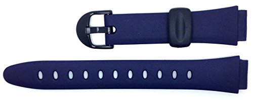 Bracelet montre Casio LW-E11 résine noir rechange original 10087092