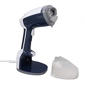 Ubersweet Clothes Steam Iron, Garment Wrinkles Remover 350ml Capacity High Power 20g/min Strong Penetrating Steam Space Saving EU Plug 220V for Home (Blue)