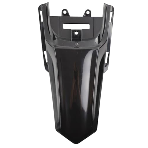 XUBOR Dirt Pit Bike Guardabarros Trasero Guardabarros Negro Blanco Ala Trasera Kit de carenado for carrocería de Motocicleta, for Kayo TS50 TS 50 Off Road Motocross Kit de carenado de guardabarros(Sch