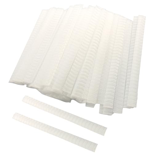 ZZHXSM 100PCS Flower Bud Protector Mesh Cover 4.7 inch Breathable Rose Bud Protector Mesh Highly Flexible Cover for Flower Shop Carnations Peonies Greenhouse Chrysanthemums Tulips White