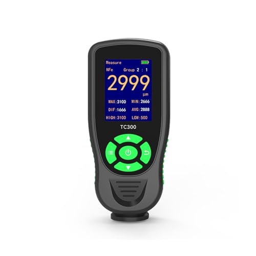 Medidor digital de espesor de pintura y recubrimientos para automóvil, con detección automática, sonda Fe/FeZn/NFe miniatura 1