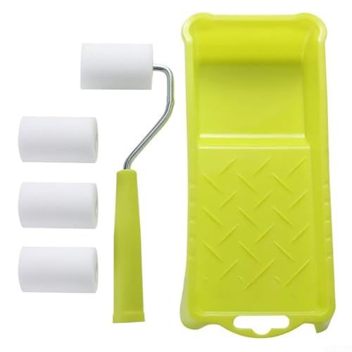 Set di rulli in schiuma da 5 cm, per lavori di verniciatura, ritocchi e riparazioni con vernici a base d'acqua o olio (D)