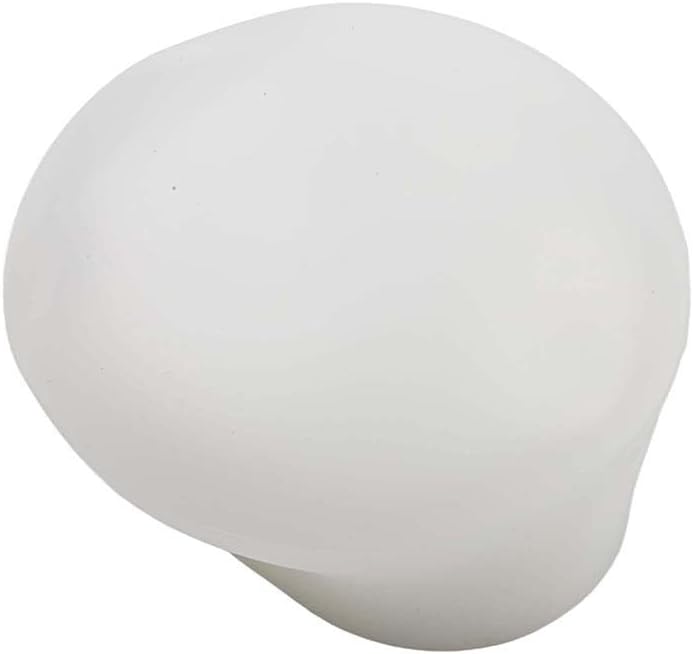FACAIIO Soft Silicone Light Shade Cover for Camera Flash, White Rubber