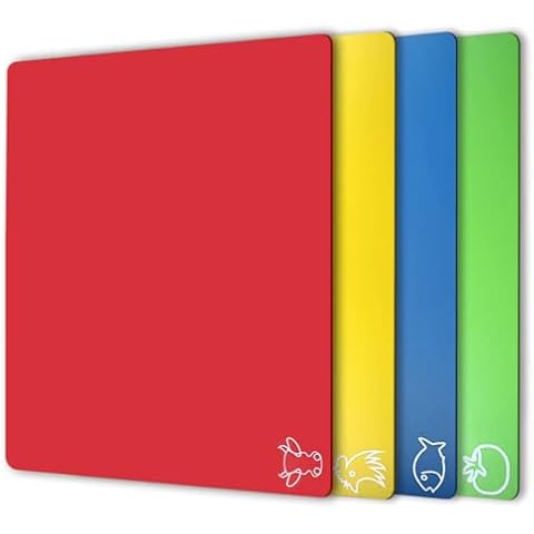 Fotouzy Flexible Plastic Cutting Board Set Cover