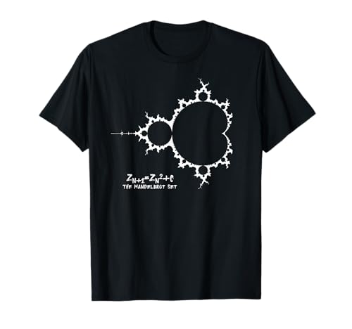 Fractal The Mandelbrot Set Math Formula T-Shirt