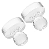 VILLFUL 2 Stück Mahlstößel Für Künstler Transparenter Kleiner Acryl Stößel Manuelle Farbschleifmühle Für Acryl- Aquarell Und Ölfarben Pigmentmischer Für Selbstgemacht Und Kunstausbildung