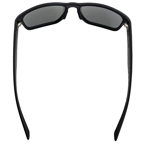 Epoch Eyewear Charlie Sport Motorcycle Sunglasses Black Frame with Smoke Polarized Lens4