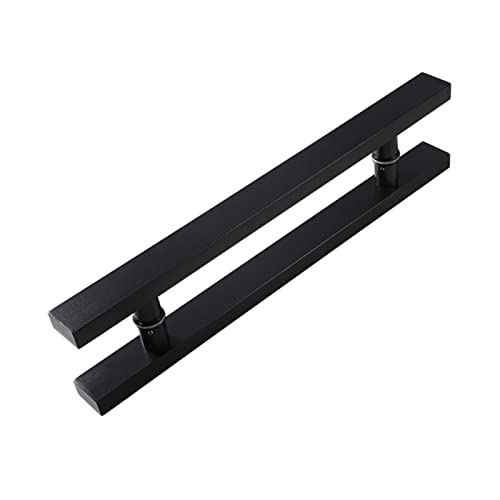 Pasamano de acero inoxidable para puertas de vidrio templado 2