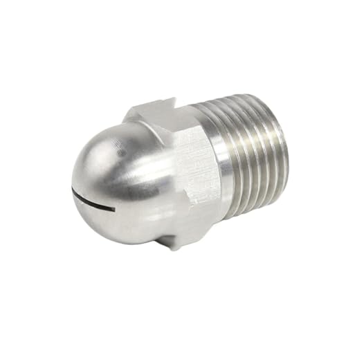 Stainless Steel Spiral Jet Spray Nozzle, Industrial Cleaning,blowing Wind Air Nozzles(3l8 aperture 0.6mm)