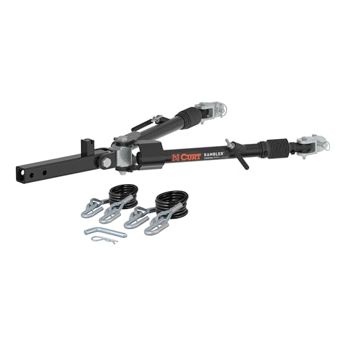 CURT 70001 Rambler Steel RV Tow Bar 7,500 lbs 2-Inch Shank