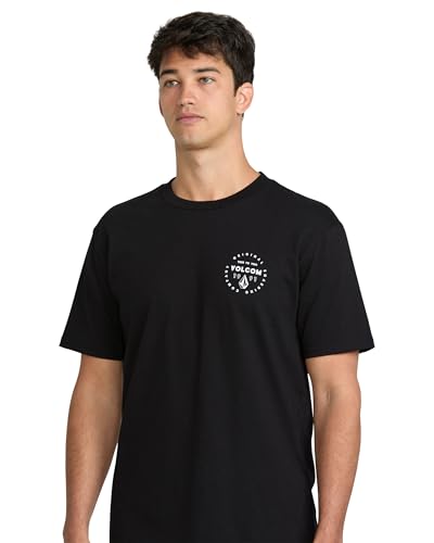 Volcom Men's Mortis Short Sleeve T Classic Fit Crewneck Tee, Soft Cotton, Lightweight & Breathable Casual Shirt4