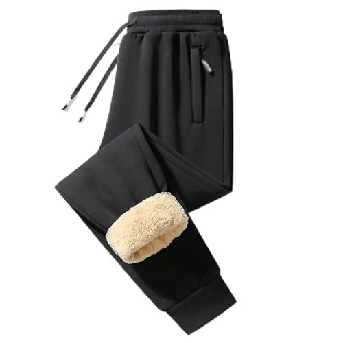 Leggings chauds d'hiver homme en peluche pour vos sorties glaciales