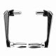 Gegong 7/8 Zoll Universal Aluminiumlegierung Lenkerbremsprotektor für Motorräder Elektroautos Mountainbikes (Silber)