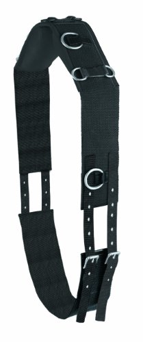 Centaur Synthetic Training Surcingle - Black - Full