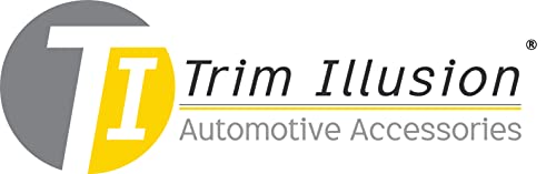 Trim Illusion Front Hood Grille Overlay Cover Insert Accessory Compatible With 15-19 Cadillac Ats, Tape-On, Gloss Black Finish #TOP6