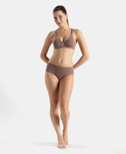 Image of Jockey 1581 Women Wirefree Non Padded Super Combed Cotton Elastane Stretch Everyday Bra with Ultrasoft and Durable Underband