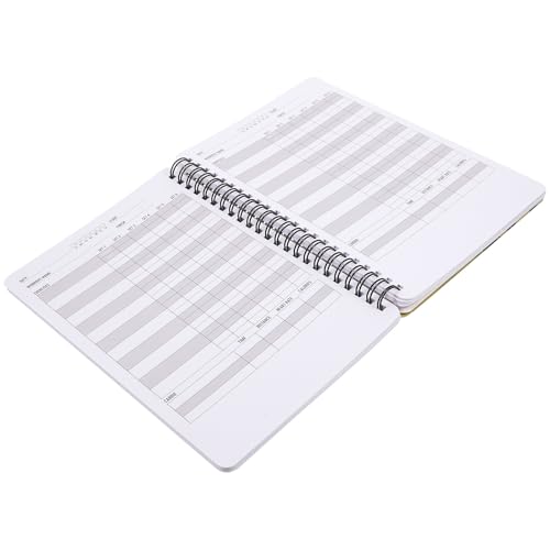 Gadpiparty Trainingsplanungs Notizblock A5 aus Papier mit Wöchentlicher Fortschrittsanalyse und Fitnessfortschrittsaufzeichnung für Zuhause und Fitnessstudio