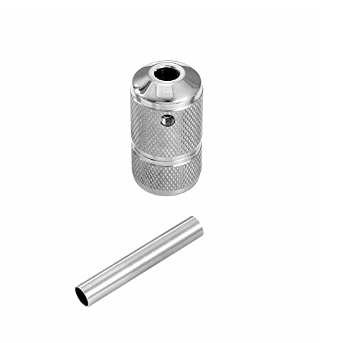 Tattoo Machine Grips Tubes,25Mm Automatic Locking Stainless Steel Machine Gun Handle Tubes For Tattoo Machine Supply #TOP3
