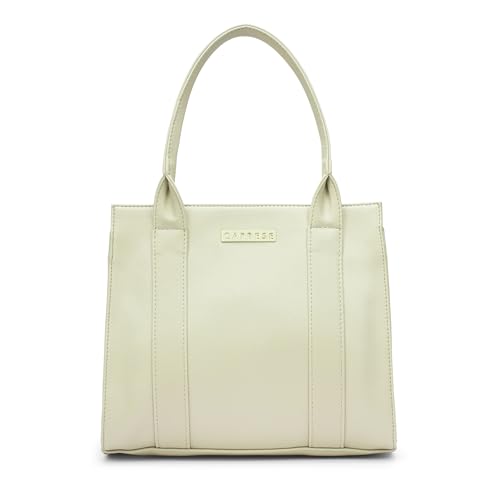 Image of Caprese Primea Medium Tote Bag for Women with Adjustable & Detachable Straps | Stylish, Durable, Multi-Compartment Design for Work, Travel, Shopping | Large Capacity, Ideal for Tab