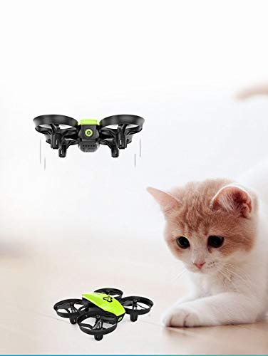 Quadcopter mini drone MU con mando: juguete recargable perfecto como primer avión para niños 4