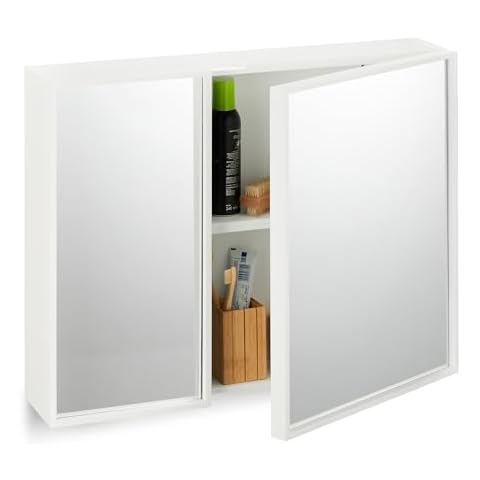 Relaxdays Armoire Miroir 2 Portes Cover