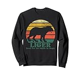 Muestra al mundo lo mucho que te gustan los ligers con este divertido diseño retro que es un gran regalo para aquellos que creen en las criaturas mágicas. Perfecto para las vacaciones, Navidad y cumpleaños. Ideal para niñas, niños, hermana, hermano, madre y papá.