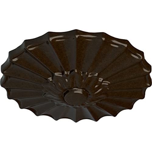 Image of Ekena Millwork CM09SHBZS 9 inch x 1-3 /8 inch Shakuras Ceiling Medallion, Bronze