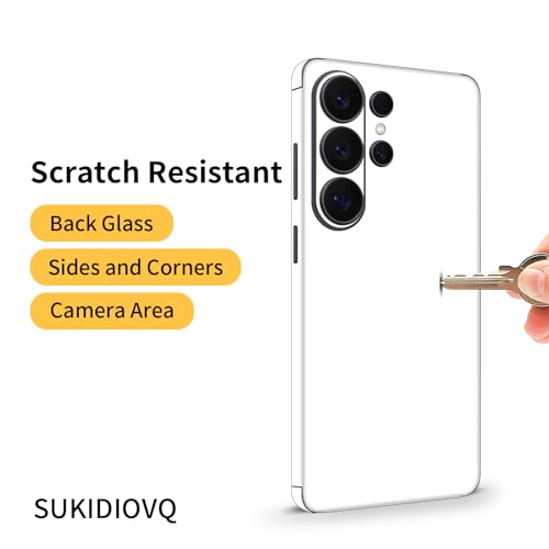 Protector de vinilo para Samsung S26 Ultra evita arañazos traseros con adhesivo 3M 4