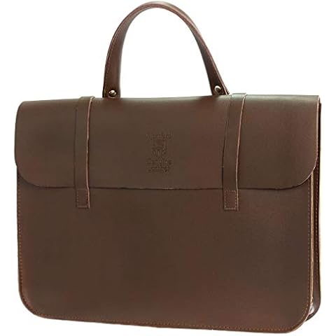 Montford MFC1BR Leather Music Carry Case - Brown Cover