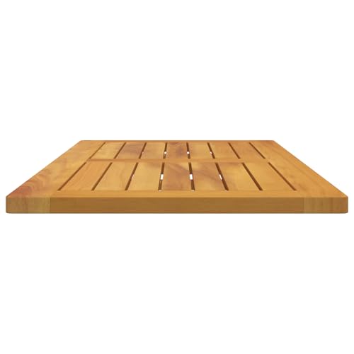Plateau de table rectangulaire bois massif 90 x 45 cm moderne