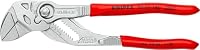 KNIPEX Zangenschlüssel Zange und Schraubenschlüssel in einem Werkzeug auf SB-Karte verchromt mit Kunststoff überzogen 180 mm, 86 03 180 SB – Ansicht 3