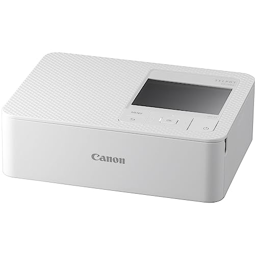 Image of Canon SELPHY CP1500, Compact Instant Photo Printer, with 108 Color Ink & Paper Set, Digital, Wireless, Portable, iPhone & Android Compatible, WiFi, Instant Photos, Includes USB Cable & Cleaning Cloth