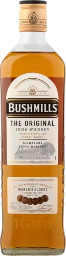 Bushmills Original Irish Whiskey (1 x 0,7 l) – klassischer, dreifach destillierter Finest Blend...