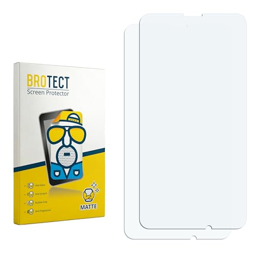 BROTECT Entspiegelungs-Schutzfolie für Nokia Lumia 635 (2 Stück) Matte Bildschirmschutz-Folie, Anti-Reflex, Anti-Fingerprint