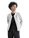 Produktbild STREET ONE Damen A322369 2-Color Leo Dessin Structure Jacket, Echo Grey, 36 EU