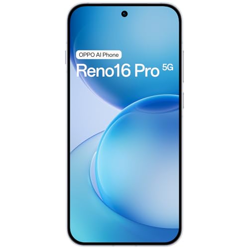 OPPO Reno16 Pro 5G, 200MP Kamera, 6,32" 144Hz, 6000mAh, 12+512GB, Pop White