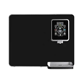 ILIV pH Balanced Alkaline RO Wall Mount Water Purifier, 100% Water Saving, 8 Liters Storage, Instant Hot & Cold Mineralized Water with In-built Ozone Generator (Eclipse Black)