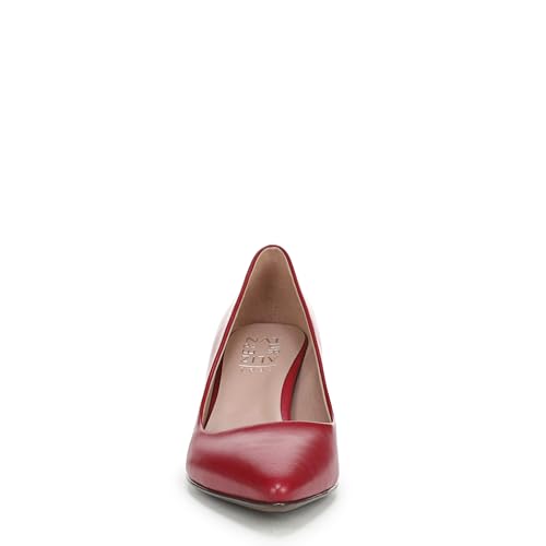 Image of Naturalizer Women's Everly Pump Hearts Flame Red Leather 7 M