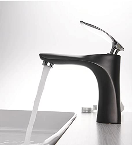 InArt Single Lever Basin Mixer Taps for Bathroom Brass (Black Matt) (B0977B9PRS) Amazon Price History, Amazon Price Tracker