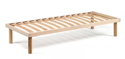 Talamo Italia - Rete letto singolo Mariachiara, Rete ortopedica a doghe in legno, 100% Made in Italy, Cm 80x190h 31