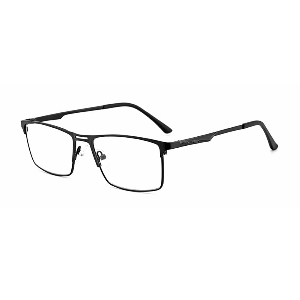JIETIAN Herren Retro HD Progressive Multifocal Readers, Business Rahmen 1.56 Asphärische Harzgläser Brillengläser,05,+2.25